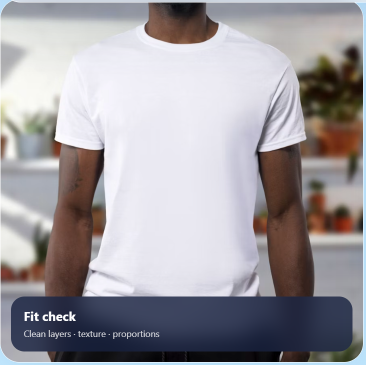 Minimal clothing outfit